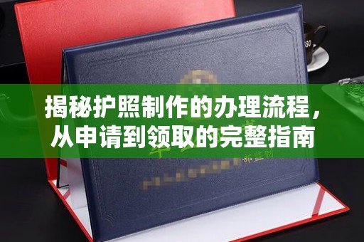 松山揭秘护照制作的办理流程，从申请到领取的完整指南
